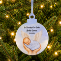 Baby Memory Bauble | Too Beautiful for Earth Christmas Tree Decoration | Baby Loss Keepsake
