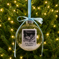 Personalised Photo Christmas Bauble | Scan Photo Keepsake | New Baby Gift