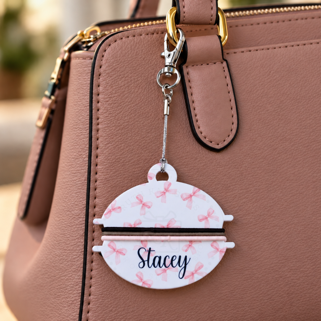 Personalised Bobble Buddy – Hair Bobble Holder & Bag Charm
