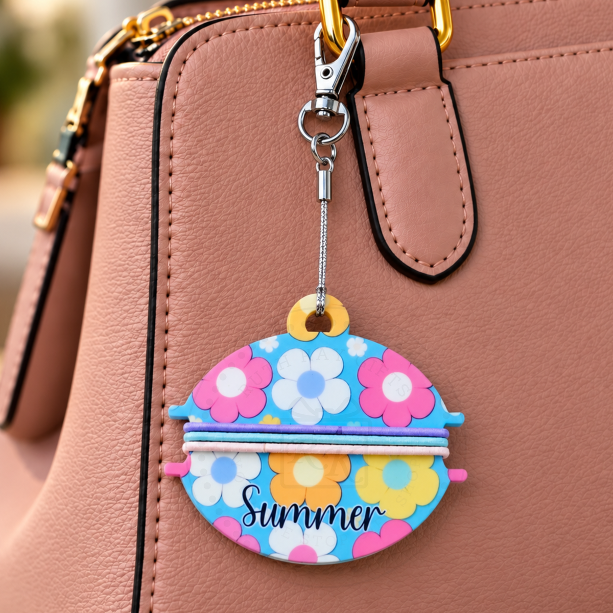 Personalised Bobble Buddy – Hair Bobble Holder & Bag Charm