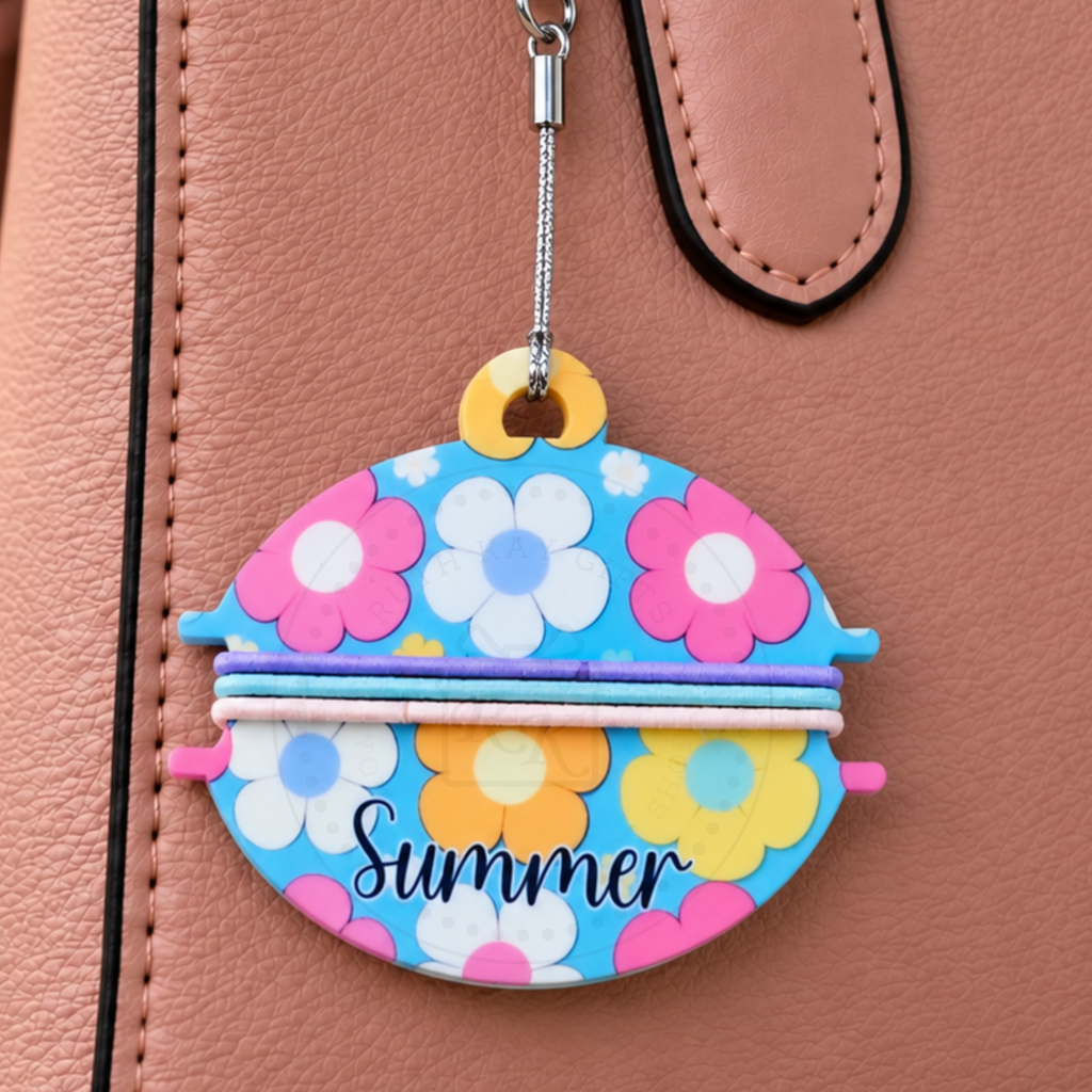 Personalised Bobble Buddy – Hair Bobble Holder & Bag Charm