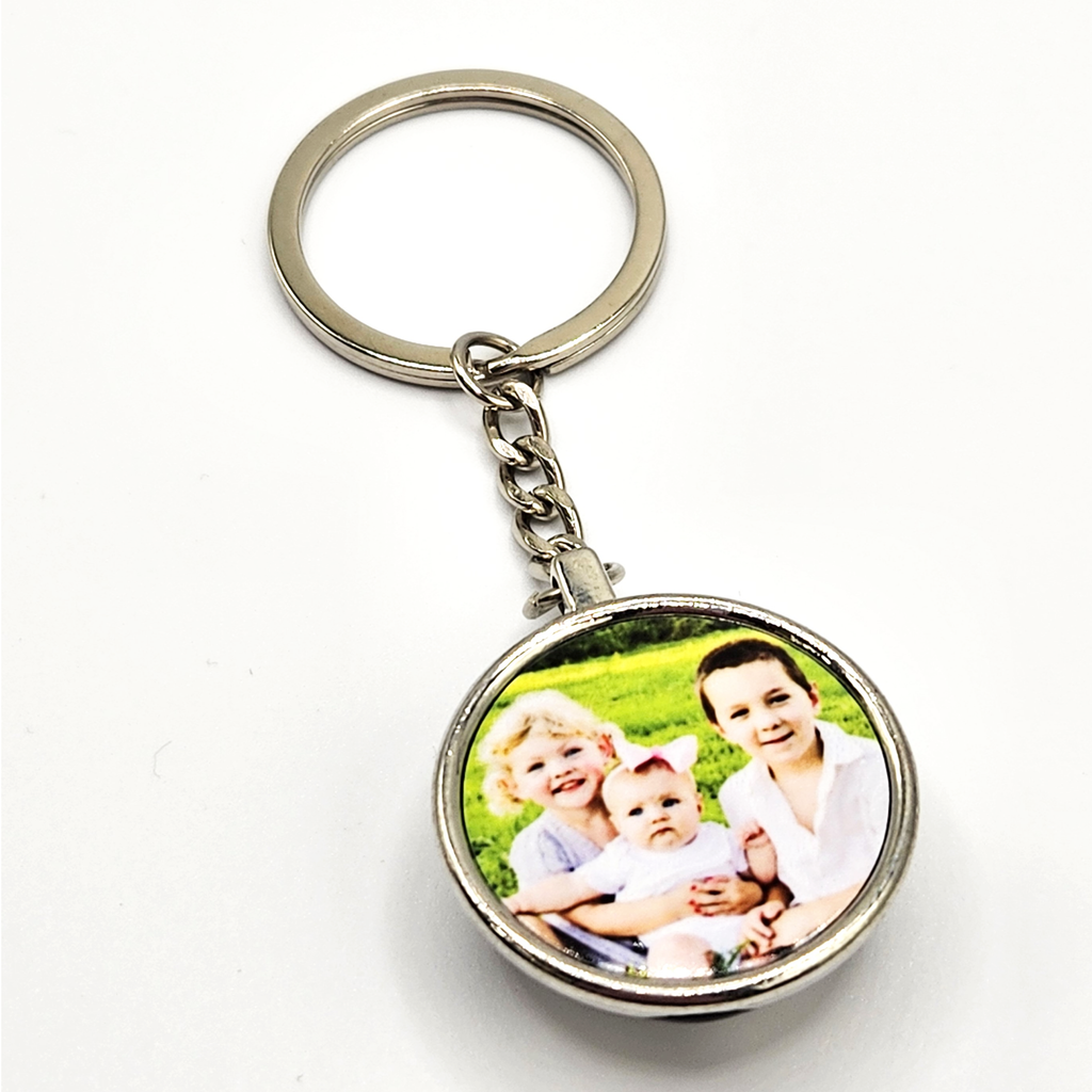 Personalised Football Photo Keyring