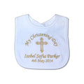 Personalised Embroidered Christening/Baptism Bib