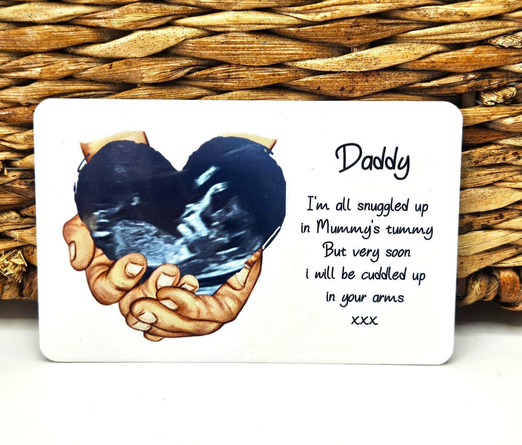 Personalised Wallet Card with Baby Scan