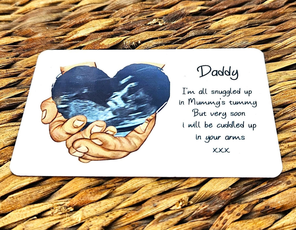 Personalised Wallet Card with Baby Scan