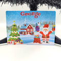 Personalised Christmas Jigsaw Puzzle: Santa Claus Design, 80 pcs